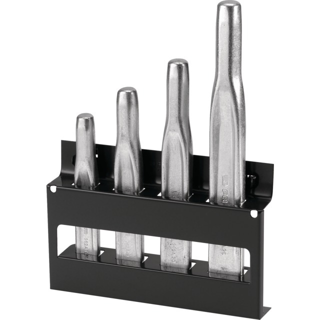 Burins Nervures Metal Standard avec Support JEU de 4 Pieces Facom référence fournisseur 267407